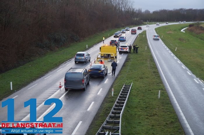 Kop staart aanrijding op de n267 bij Oudheusen 1 Kop staart aanrijding op de n267 bij Oudheusen 112 De Langstraat