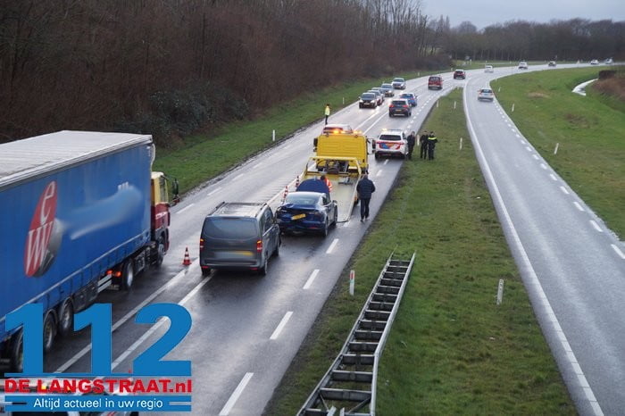 Kop staart aanrijding op de n267 bij Oudheusen 2 Kop staart aanrijding op de n267 bij Oudheusen 112 De Langstraat