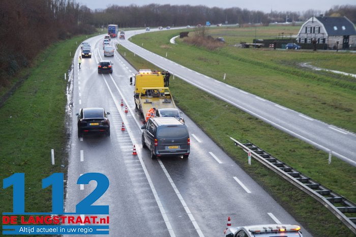 Kop staart aanrijding op de n267 bij Oudheusen 3 Kop staart aanrijding op de n267 bij Oudheusen 112 De Langstraat