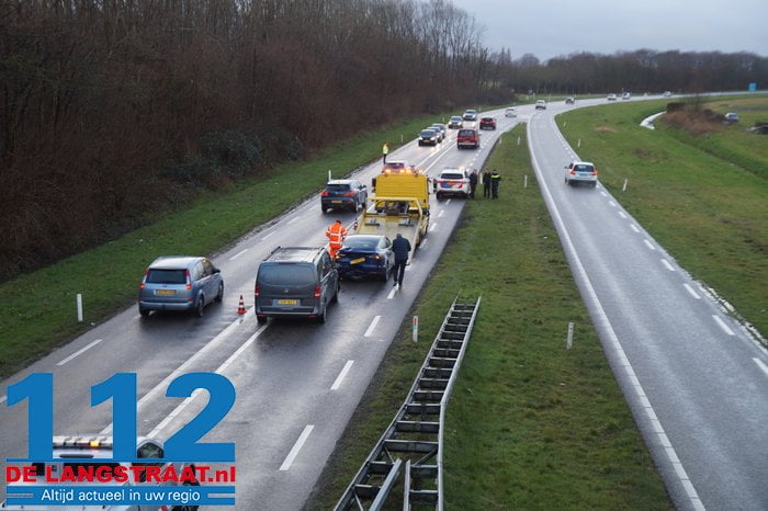 Kop staart aanrijding op de n267 bij Oudheusen 7 Kop staart aanrijding op de n267 bij Oudheusen 112 De Langstraat