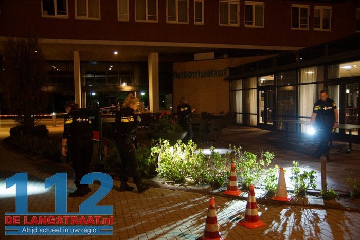 Hulzen gevonden bij verzorgingstehuis na melding van schietincident 12 Hulzen gevonden bij verzorgingstehuis na melding van schietincident 112 De Langstraat