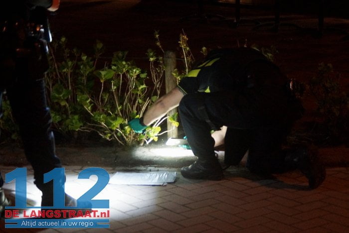 Hulzen gevonden bij verzorgingstehuis na melding van schietincident 25 Hulzen gevonden bij verzorgingstehuis na melding van schietincident 112 De Langstraat