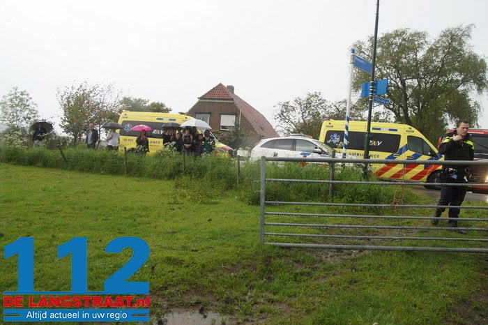 Automobilist belandt in sloot in Meeuwen, brandweer bevrijdt hem uit zijn voertuig 5 Automobilist belandt in sloot in Meeuwen, brandweer bevrijdt hem uit zijn voertuig 112 De Langstraat
