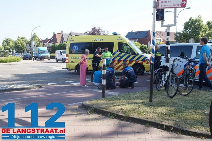 Man op fiets raakt gewond aan de Burg. Smeelelaan Waalwijk 4 Man op fiets raakt gewond aan de Burg. Smeelelaan Waalwijk 112 De Langstraat