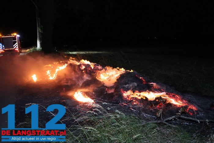 Derde dag op rij raak in Sprang-Capelle: dit keer berg afval in brand 1 Derde dag op rij raak in Sprang-Capelle: dit keer berg afval in brand 112 De Langstraat