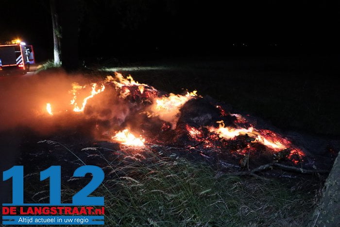 Derde dag op rij raak in Sprang-Capelle: dit keer berg afval in brand 2 Derde dag op rij raak in Sprang-Capelle: dit keer berg afval in brand 112 De Langstraat