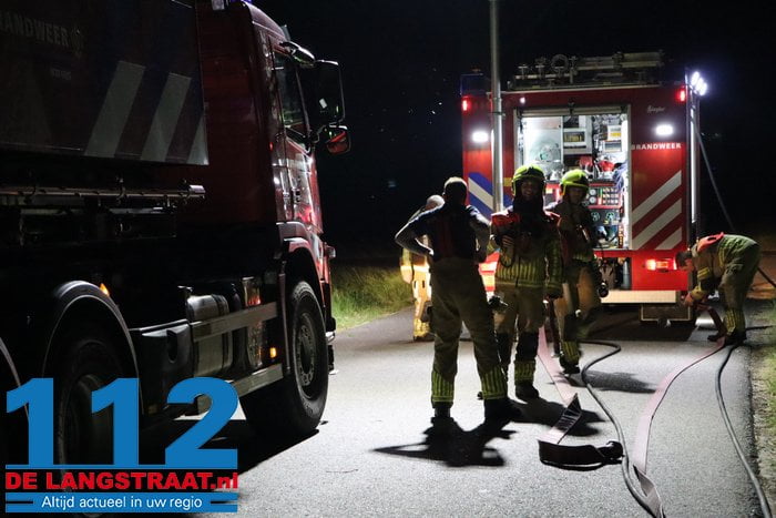 Derde dag op rij raak in Sprang-Capelle: dit keer berg afval in brand 10 Derde dag op rij raak in Sprang-Capelle: dit keer berg afval in brand 112 De Langstraat