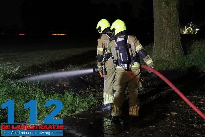 Derde dag op rij raak in Sprang-Capelle: dit keer berg afval in brand 12 Derde dag op rij raak in Sprang-Capelle: dit keer berg afval in brand 112 De Langstraat