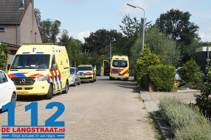 Baby in couveuse met spoed naar ziekenhuis vervoerd 1 Baby in couveuse met spoed naar ziekenhuis vervoerd 112 De Langstraat