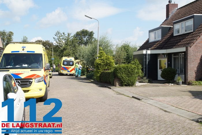 Baby in couveuse met spoed naar ziekenhuis vervoerd 2 Baby in couveuse met spoed naar ziekenhuis vervoerd 112 De Langstraat