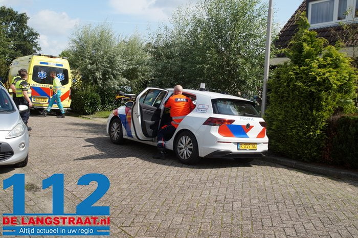 Baby in couveuse met spoed naar ziekenhuis vervoerd 4 Baby in couveuse met spoed naar ziekenhuis vervoerd 112 De Langstraat