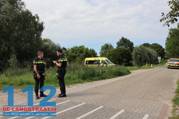 Fietser gewond na botsing met wielrenner Waspik 6 Fietser gewond na botsing met wielrenner Waspik 112 De Langstraat