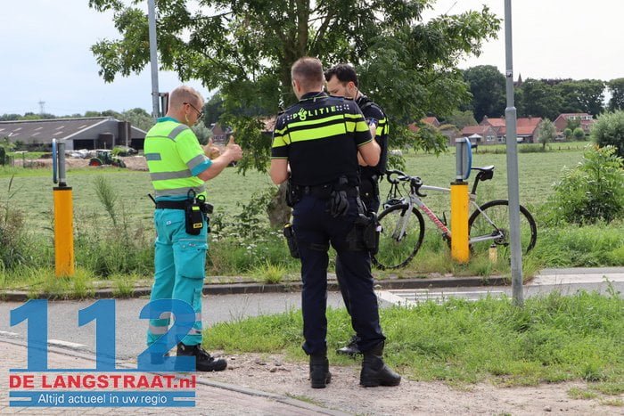 Fietser gewond na botsing met wielrenner Waspik 10 Fietser gewond na botsing met wielrenner Waspik 112 De Langstraat