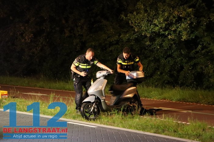Voorbijgangers vinden gewonde scooterrijder Loon op Zand 4 Voorbijgangers vinden gewonde scooterrijder Loon op Zand 112 De Langstraat