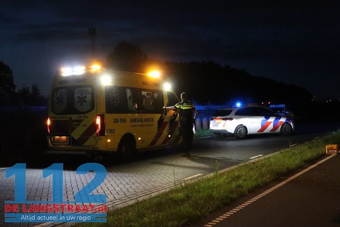 Voorbijgangers vinden gewonde scooterrijder Loon op Zand 6 Voorbijgangers vinden gewonde scooterrijder Loon op Zand 112 De Langstraat