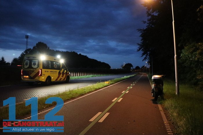 Voorbijgangers vinden gewonde scooterrijder Loon op Zand 9 Voorbijgangers vinden gewonde scooterrijder Loon op Zand 112 De Langstraat