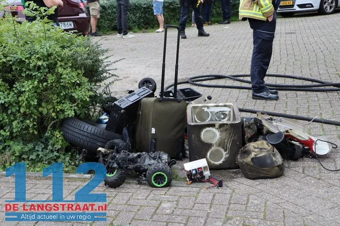 Bewoners moeten Waalwijks complex verlaten door brand 10 Bewoners moeten Waalwijks complex verlaten door brand 112 De Langstraat
