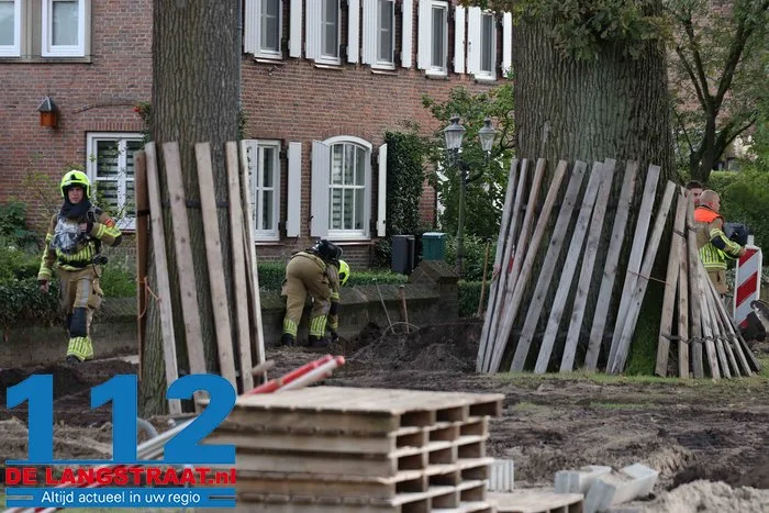 Gaslek door graafwerkzaamheden aan de Dr. Mollerlaan Waalwijk 3 Gaslek door graafwerkzaamheden aan de Dr. Mollerlaan Waalwijk 112 De Langstraat
