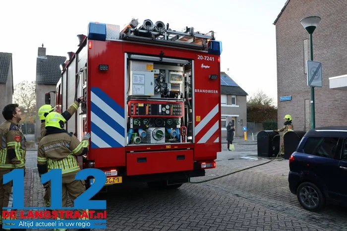 Ondergrondse papiercontainer in brand Kaatsheuvel 6 Ondergrondse papiercontainer in brand Kaatsheuvel 112 De Langstraat