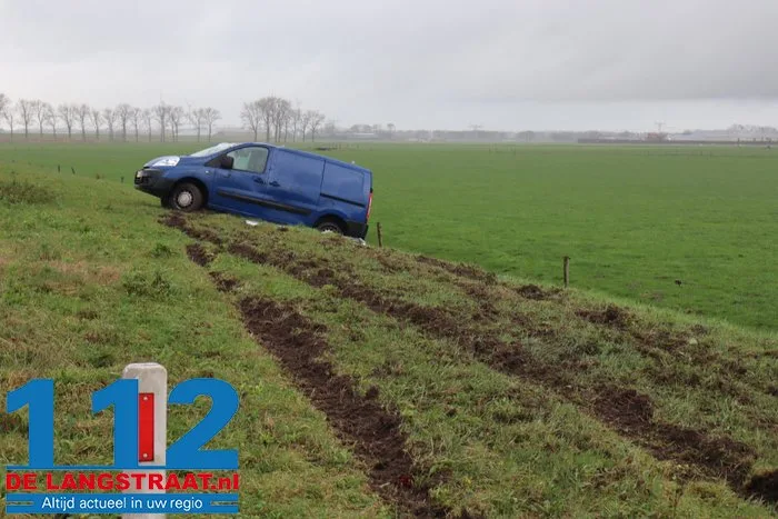 Automobilist raakt van de weg oprit A59 bij Drunen 2 Automobilist raakt van de weg oprit A59 bij Drunen 112 De Langstraat