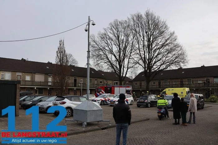 Doorgedraaide man sticht brand in zijn eigen appartement 20 Doorgedraaide man sticht brand in zijn eigen appartement 112 De Langstraat