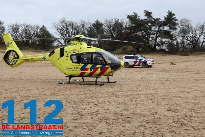 Reanimatie in Loonse en Drunense Duinen in Drunen 112 De Langstraat