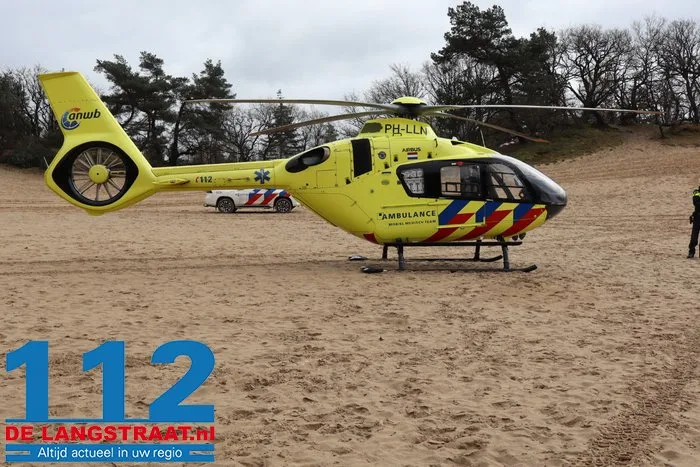 Reanimatie in Loonse en Drunense Duinen in Drunen 112 De Langstraat