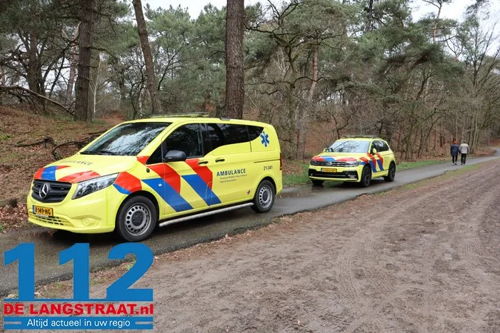 Reanimatie in Loonse en Drunense Duinen in Drunen 112 De Langstraat