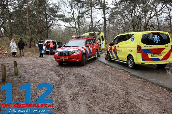 Reanimatie in Loonse en Drunense Duinen in Drunen 112 De Langstraat