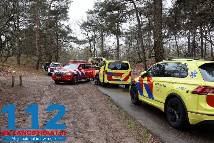 Reanimatie in Loonse en Drunense Duinen in Drunen 112 De Langstraat