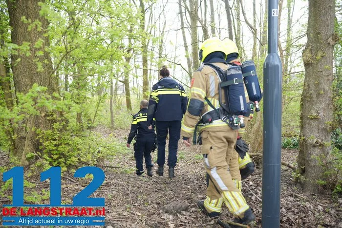 Vaten gevonden in een bosperceel Lageweg in Waspik 112 De Langstraat