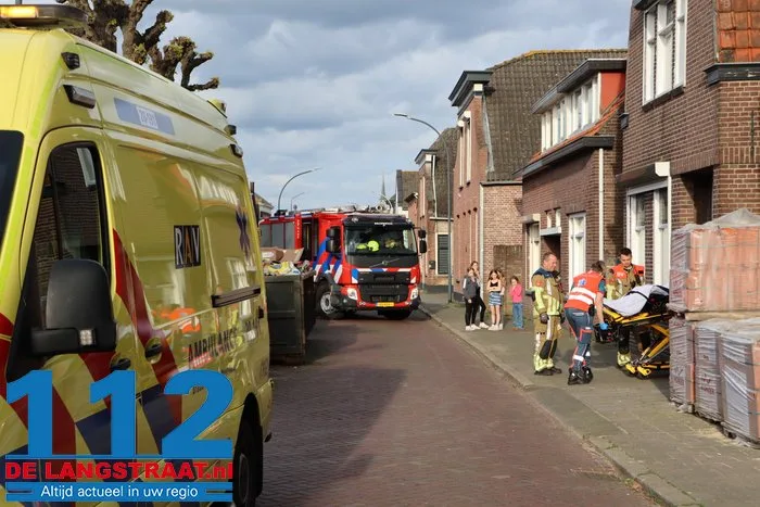 Man zit met voet bekneld tussen trapleuning Westeinde Waalwijk 5 Man zit met voet bekneld tussen trapleuning Westeinde Waalwijk 112 De Langstraat