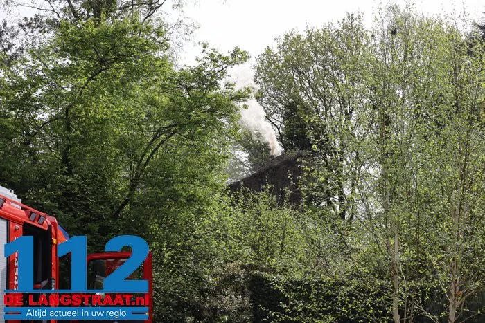 Schoorsteenbrand veroorzaakt veel rook in Drunen 1 Schoorsteenbrand veroorzaakt veel rook in Drunen 112 De Langstraat