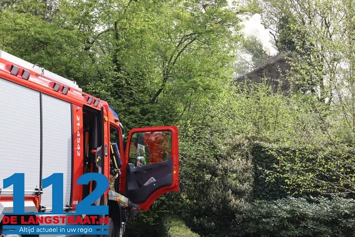 Schoorsteenbrand veroorzaakt veel rook in Drunen 3 Schoorsteenbrand veroorzaakt veel rook in Drunen 112 De Langstraat