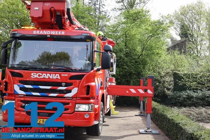 Schoorsteenbrand veroorzaakt veel rook in Drunen 7 Schoorsteenbrand veroorzaakt veel rook in Drunen 112 De Langstraat