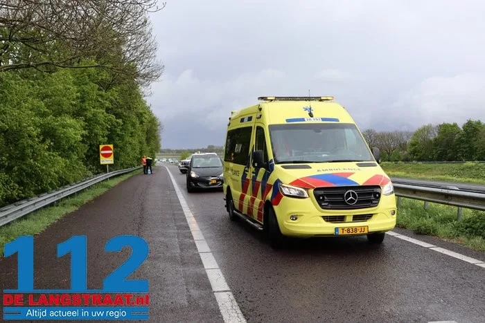 Persoon gewond bij botsing op de A59 bij Waspik 7 Persoon gewond bij botsing op de A59 bij Waspik 112 De Langstraat