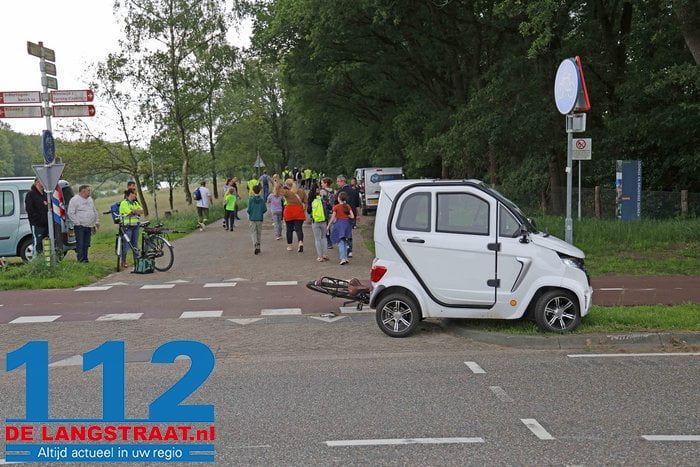 Brommobiel en fietser botsen op elkaar: ‘Wonder dat kinderen van avondvierdaagse niet zijn geraakt’ 8 Brommobiel en fietser botsen op elkaar: ‘Wonder dat kinderen van avondvierdaagse niet zijn geraakt’ 112 De Langstraat