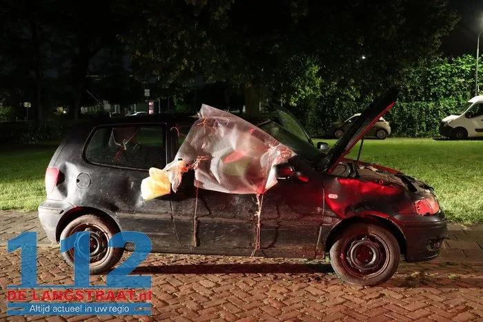 Beschadigde auto gedumpt Julianalaan Sprang-Capelle 5 Beschadigde auto gedumpt Julianalaan Sprang-Capelle 112 De Langstraat