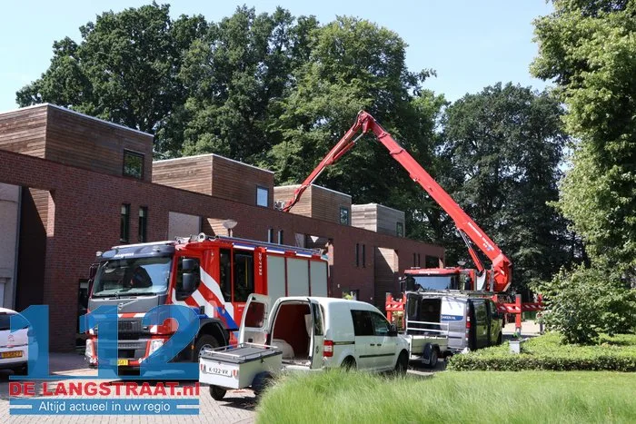 Brand op dak na dakwerkzaamheden Plantlust Waalwijk 9 Brand op dak na dakwerkzaamheden Plantlust Waalwijk 112 De Langstraat