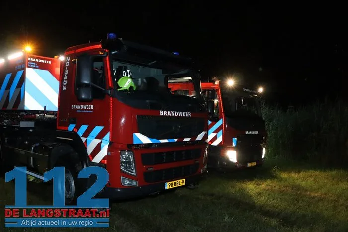 Grote buitenbrand in bosgebied Sprang-Capelle 20 Grote buitenbrand in bosgebied Sprang-Capelle 112 De Langstraat