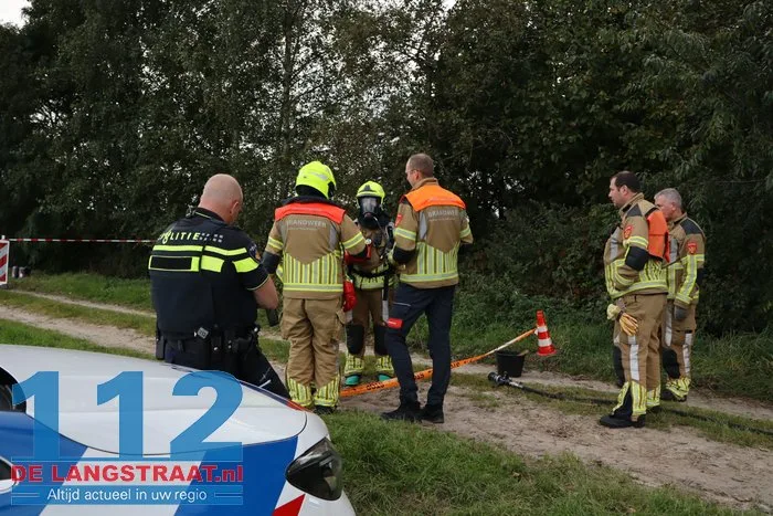 Jerrycans met onbekende vloeistof gevonden in Kaatsheuvel: brandweer voert metingen uit 16 Jerrycans met onbekende vloeistof gevonden in Kaatsheuvel: brandweer voert metingen uit 112 De Langstraat