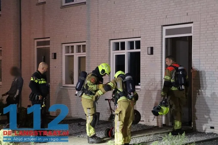 Brand in keuken aan de Burg. de Geusstraat Waalwijk 2 Brand in keuken aan de Burg. de Geusstraat Waalwijk 112 De Langstraat