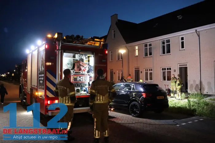 Brand in keuken aan de Burg. de Geusstraat Waalwijk 12 Brand in keuken aan de Burg. de Geusstraat Waalwijk 112 De Langstraat