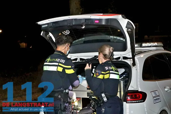 Voordeur in brand woning na harde knal Kaatsheuvel 7 Voordeur in brand woning na harde knal Kaatsheuvel 112 De Langstraat