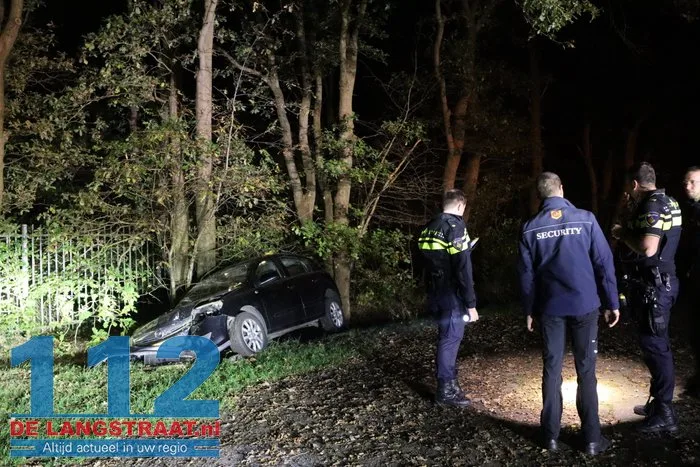 Auto belandt in sloot Kaatsheuvel, bestuurder spoorloos na ongeval 10 Auto belandt in sloot Kaatsheuvel, bestuurder spoorloos na ongeval 112 De Langstraat
