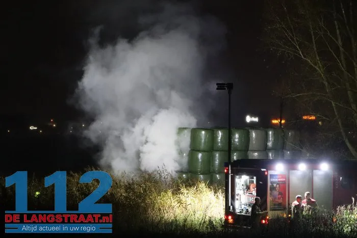 Veel rook bij buitenbrand Winterdijk Sprang-Capelle 11 Veel rook bij buitenbrand Winterdijk Sprang-Capelle 112 De Langstraat