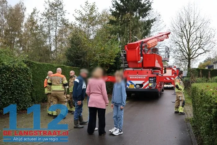Man met hoogwerker uit boom gered Sprang-Capelle 11 Man met hoogwerker uit boom gered Sprang-Capelle 112 De Langstraat
