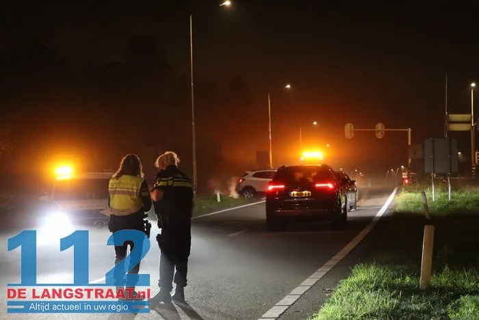 Ongeval met vijf auto's op Midden-Brabantweg bij Kaatsheuvel, één auto was pas een maand oud 14 Ongeval met vijf auto's op Midden-Brabantweg bij Kaatsheuvel, één auto was pas een maand oud 112 De Langstraat
