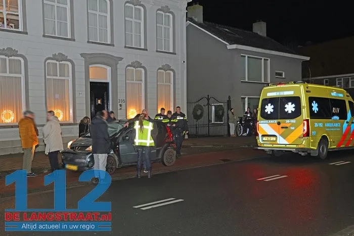 Dronken bestuurder veroorzaakt ongeval aan de Grotestraat Waalwijk 2 Dronken bestuurder veroorzaakt ongeval aan de Grotestraat Waalwijk 112 De Langstraat