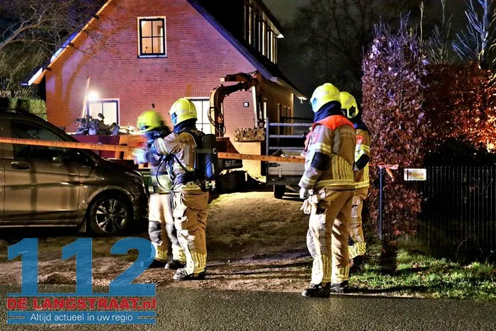 Gaslek na graafwerkzaamheden in voortuin Kaatsheuvel 1 Gaslek na graafwerkzaamheden in voortuin Kaatsheuvel 112 De Langstraat